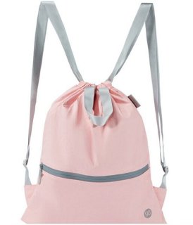 Городской складной рюкзак Xiaomi Runmi 90 Ninetygo Lightweight Urban Drawstring Розовый