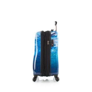 Heys Blue Agate 35 л чемодан из поликарбоната на 4 колесах разноцветный