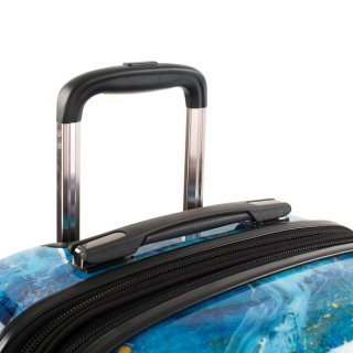 Heys Blue Agate 71 л чемодан из поликарбоната на 4 колесах разноцветный