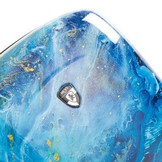 Heys Blue Agate 71 л чемодан из поликарбоната на 4 колесах разноцветный