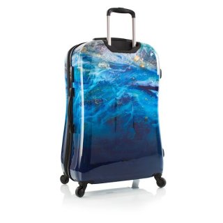 Heys Blue Agate 96 л валіза з полікарбонату на 4 колесах різнокольорова