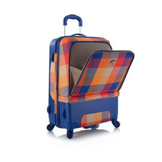 Heys Chroma Hybrid 35 л валіза з полікарбонату на 4 колесах синьо-помаранчева