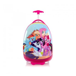 Heys HASBRO/My Little Pony Egg 13 л детский пластиковый чемодан на 2 колесах розовый