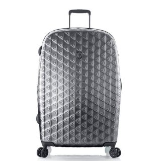 Heys Motif Homme 115/130 л валіза з полікарбонату на 4 колесах сіра