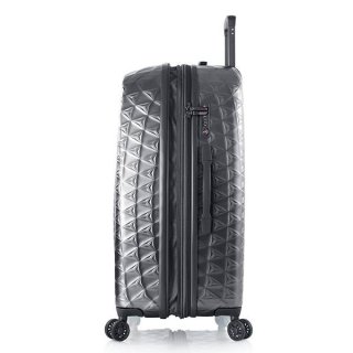 Heys Motif Homme 115/130 л валіза з полікарбонату на 4 колесах сіра