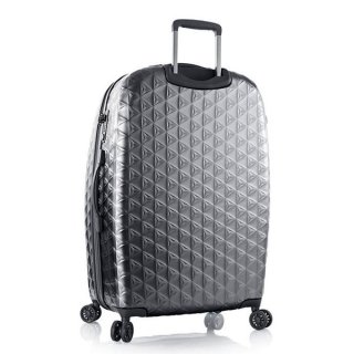 Heys Motif Homme 115/130 л валіза з полікарбонату на 4 колесах сіра