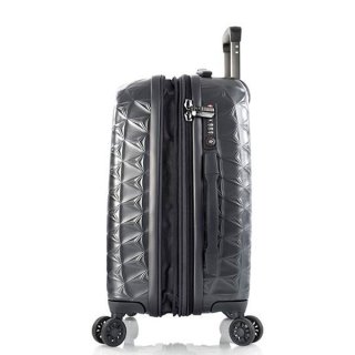 Heys Motif Homme 36/49 л чемодан из поликарбоната на 4 колесах серый
