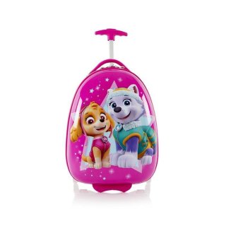 Heys NICKELODEON/Paw Patrol Rose Egg 13 л детский пластиковый чемодан на 2 колесах розовый