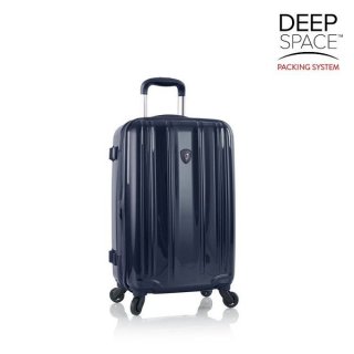 Heys Orion Deep Space 34 л чемодан из поликарбоната на 4 колесах синий