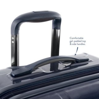 Heys Orion Deep Space 34 л чемодан из поликарбоната на 4 колесах синий