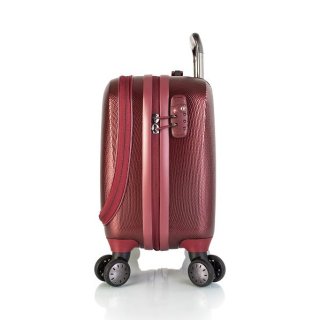 Heys Portal Smart Business Case Burgundy 35 л кейс-пилот на 4 колесах из поликарбоната бордовый