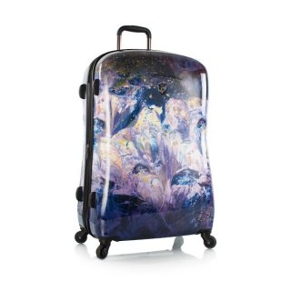 Heys Purple Amethyst 96 л чемодан из поликарбоната на 4 колесах разноцветный