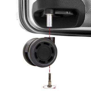 Heys Velocity (L) Black 100 л валіза з полікарбонату на 4 колесах чорна