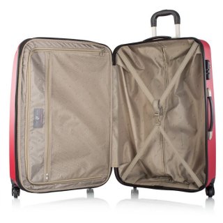 Heys xcase Spinner (L) Red 108 л валіза з полікарбонату на 4 колесах червона
