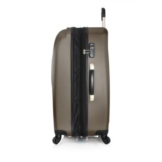 Heys xcase Spinner (L) Taupe 108 л чемодан из поликарбоната на 4 колесах темно-серый