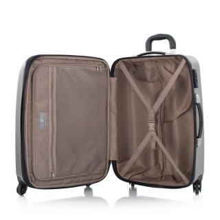 Heys xcase Spinner (M) Silver 73 л чемодан из поликарбоната на 4 колесах серый