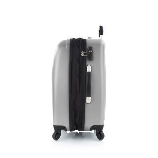 Heys xcase Spinner (M) Silver 73 л чемодан из поликарбоната на 4 колесах серый