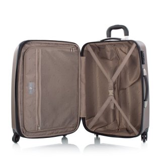 Heys xcase Spinner (M) Taupe 73 л валіза з полікарбонату на 4 колесах темно-сіра