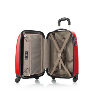 Heys xcase Spinner (S) Black 34 л чемодан из поликарбоната на 4 колесах черный