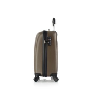 Heys xcase Spinner (S) Taupe 34 л валіза з полікарбонату на 4 колесах темно-сіра