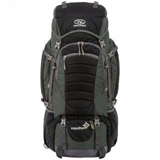 Highlander Expedition 85 л рюкзак туристичний з нейлону чорний