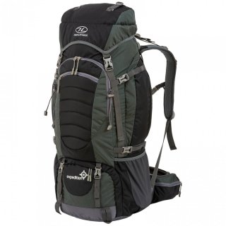 Highlander Expedition 85 л рюкзак туристичний з нейлону чорний