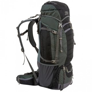 Highlander Expedition 85 л рюкзак туристичний з нейлону чорний