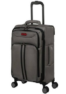 IT Luggage APPLAUD 116 л чемодан из полиэстера на 4 колесах серый