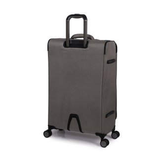 IT Luggage APPLAUD 41 л чемодан из полиэстера на 4 колесах серый