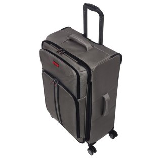 IT Luggage APPLAUD 41 л чемодан из полиэстера на 4 колесах серый