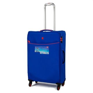 IT Luggage BEAMING 57 л чемодан из полиэстера на 4 колесах синий