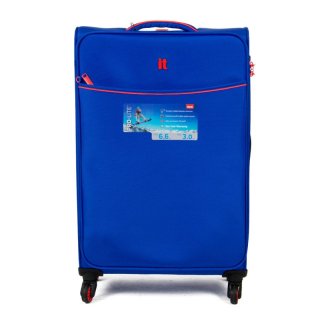 IT Luggage BEAMING 57 л чемодан из полиэстера на 4 колесах синий