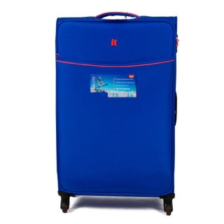 IT Luggage BEAMING 82 л чемодан из полиэстера на 4 колесах синий