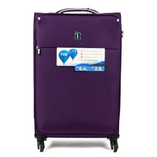 IT Luggage GLINT 57 л чемодан из полиэстера на 4 колесах фиолетовый