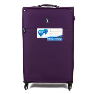IT Luggage GLINT 81 л чемодан из полиэстера на 4 колесах фиолетовый