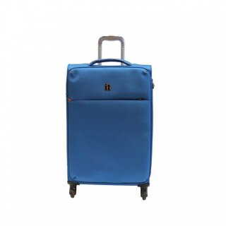 IT Luggage GLINT 81 л чемодан из полиэстера на 4 колесах голубой