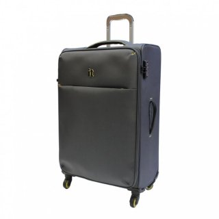 IT Luggage GLINT 81 л чемодан из полиэстера на 4 колесах серый