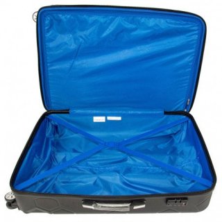 IT Luggage Hexa комплект валіз з ABS пластику на 4 колесах чорний