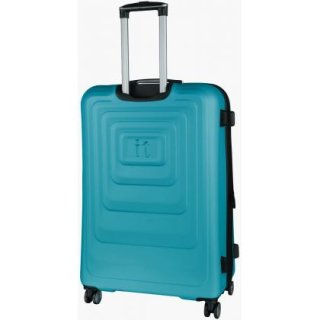 IT Luggage MESMERIZE комплект валіз з ABS пластику на 4 колесах блакитний