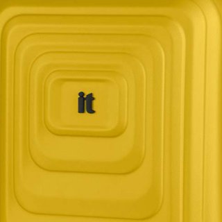 IT Luggage MESMERIZE комплект чемоданов из ABS пластика на 4 колесах оранжевый