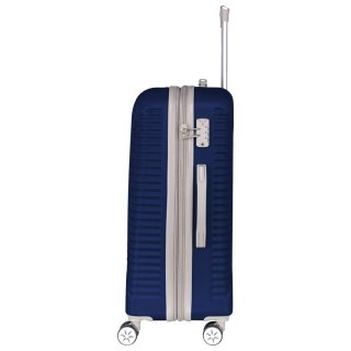 IT Luggage OUTLOOK комплект чемоданов из ABS пластика на 4 колесах синий