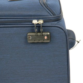 IT Luggage PIVOTAL 32 л чемодан из полиэстера на 4 колесах синий