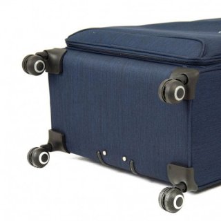 IT Luggage PIVOTAL 62 л чемодан из полиэстера на 4 колесах синий