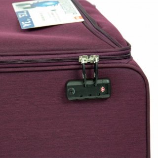 IT Luggage PIVOTAL 91 л чемодан из полиэстера на 4 колесах красный