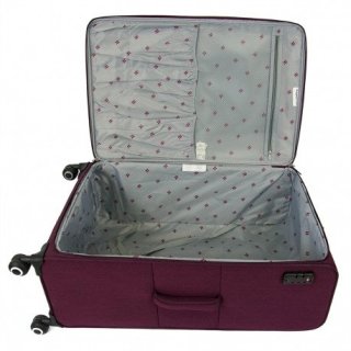 IT Luggage PIVOTAL 91 л чемодан из полиэстера на 4 колесах красный