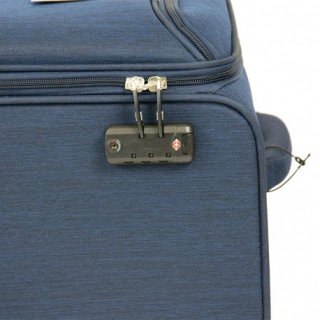IT Luggage PIVOTAL 91 л чемодан из полиэстера на 4 колесах синий
