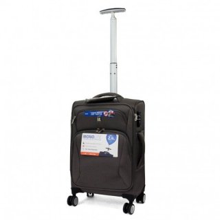 IT Luggage SATIN  35 л чемодан из полиэстера на 4 колесах темно-серый