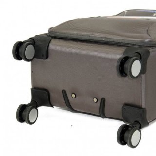 IT Luggage SATIN  35 л чемодан из полиэстера на 4 колесах темно-серый