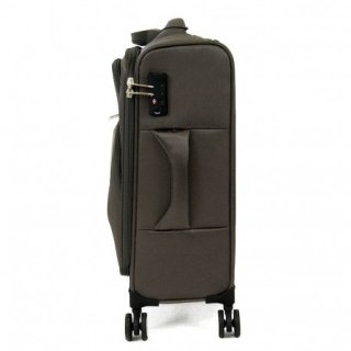 IT Luggage SATIN 68 л чемодан из полиэстера на 4 колесах темно-серый