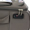 IT Luggage SATIN 98 л валіза з поліестеру на 4 колесах темно-сіра